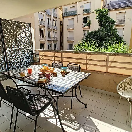 Nestor&jeeves - Palais Mediterrannee Terrasse - Central - Very Close Sea